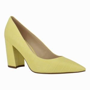 Nine West Cara Dress Pumps - Yellow - Ireland (SU2704581)